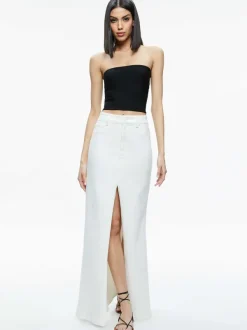 Alice and Olivia Alison Full Length Tube Top-Women Tops