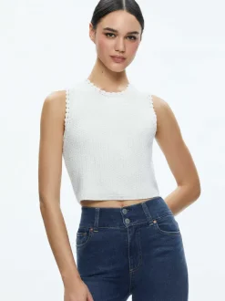 Alice and Olivia Amity Tank-Women Tops