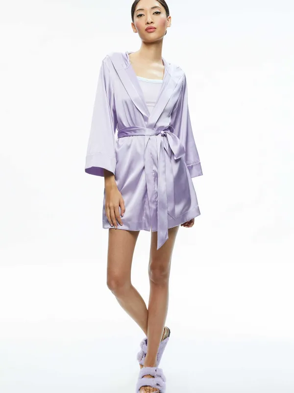 Alice and Olivia A+O X Big Feelings Becca Robe-Women Loungewear