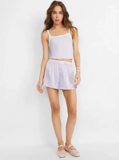Alice and Olivia A+O X Big Feelings Jenny Boxer-Women Loungewear