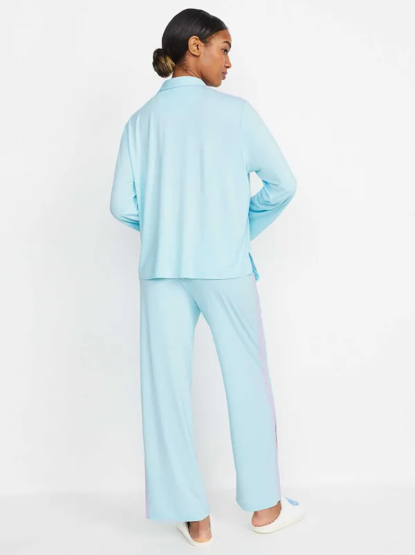 Alice and Olivia A+O X Big Feelings Nico Long Sleeve Set-Women Loungewear