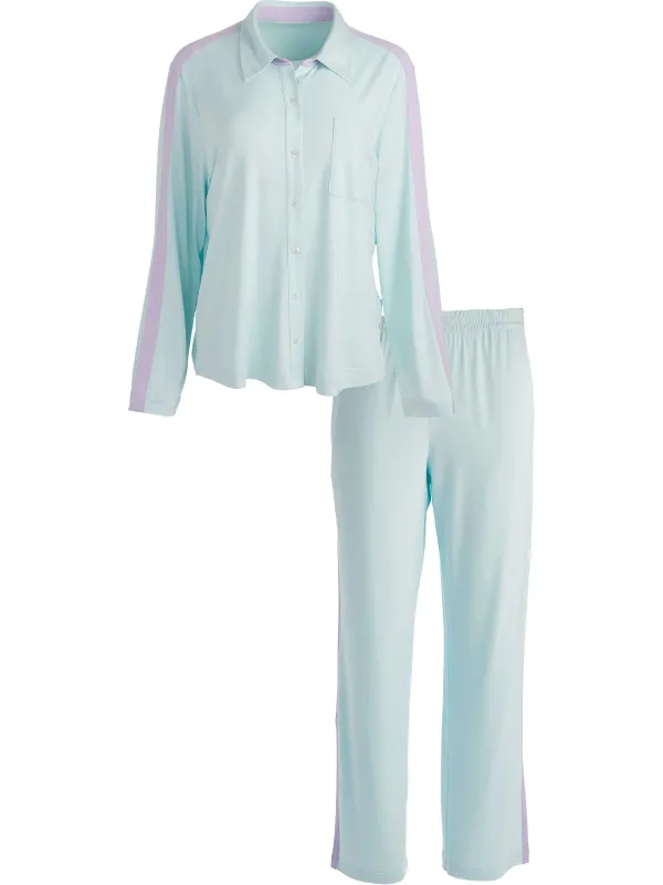 Alice and Olivia A+O X Big Feelings Nico Long Sleeve Set-Women Loungewear