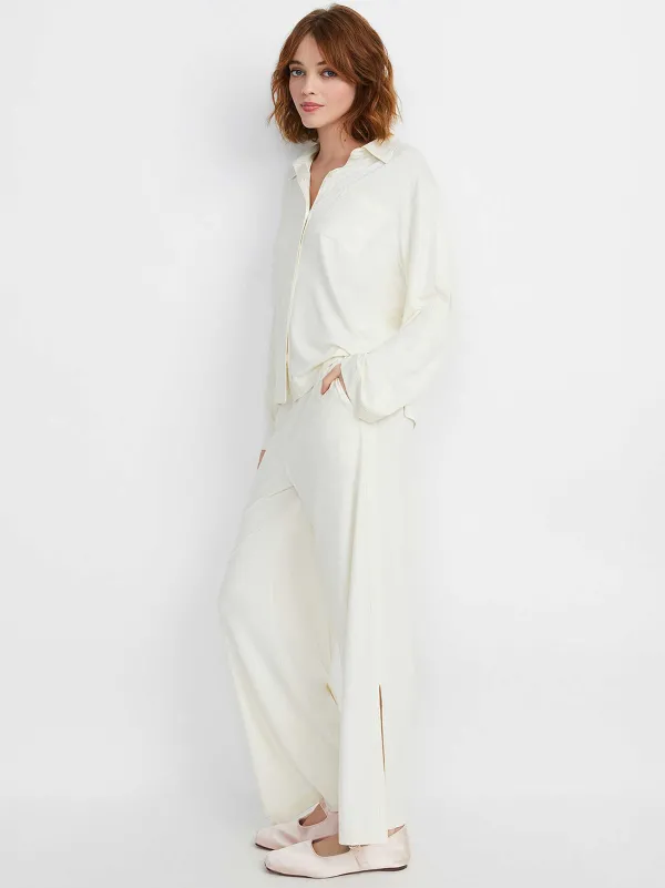Alice and Olivia A+O X Big Feelings Nico Long Sleeve Set-Women Loungewear