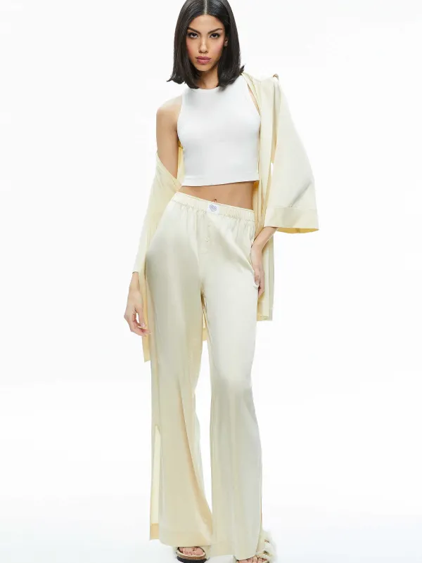 Alice and Olivia A+O X Big Feelings Tina Pant-Women Loungewear