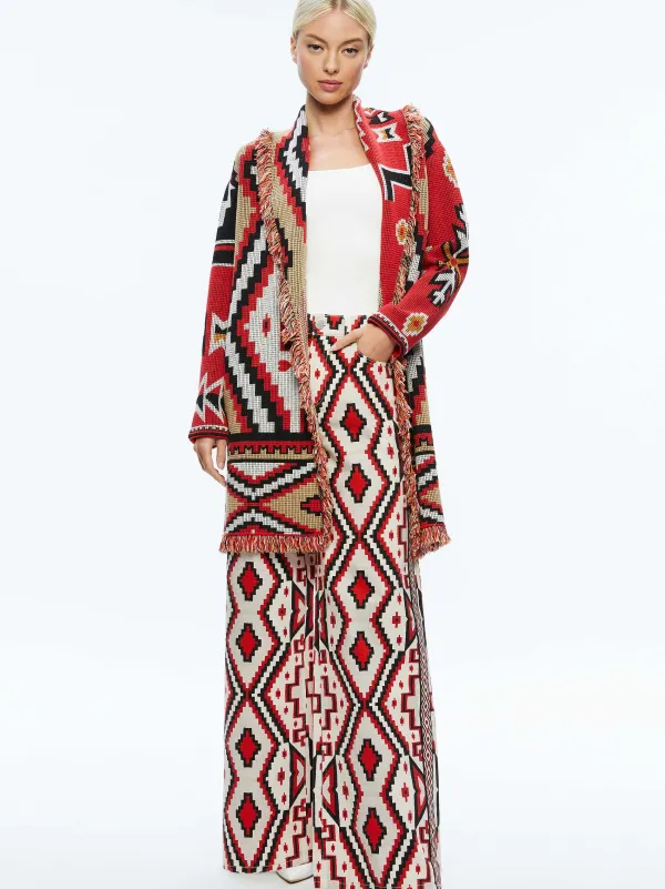 Alice and Olivia Astrid Long Cardigan-Women Sweaters