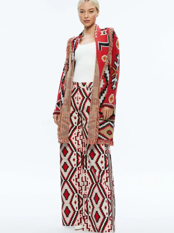 Alice and Olivia Astrid Long Cardigan-Women Sweaters