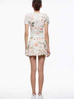 Alice and Olivia Blaise Pickleball Mini Skort-Women Skirts