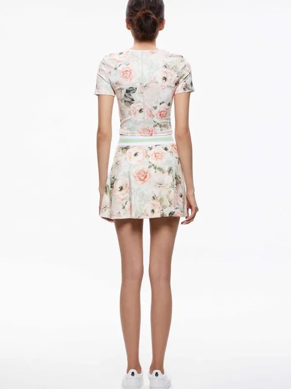 Alice and Olivia Blaise Pickleball Mini Skort-Women Skirts