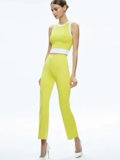 Alice and Olivia Boyd Crewneck Tank-Women Tops