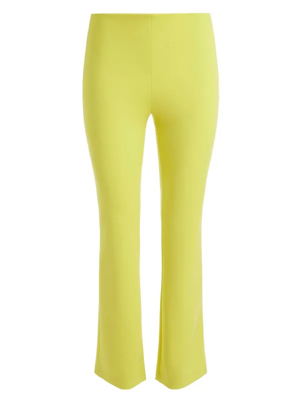 Alice and Olivia Boyd Crewneck Tank + Rmp Mid Rise Back-Zip Bootcut Ankle Pant-Women Matching Sets