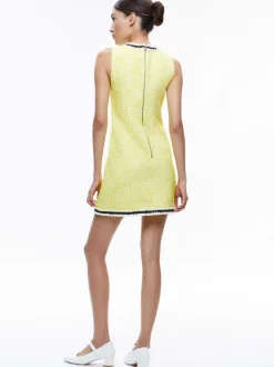 Alice and Olivia Coley Slim Fit Mini Dress-Women Dresses