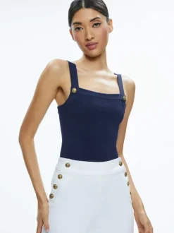 Alice and Olivia Dandi Tank-Women Tops