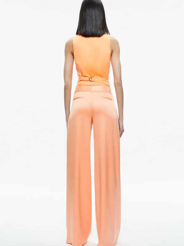 Alice and Olivia Eric Low Rise Pant-Women Pants