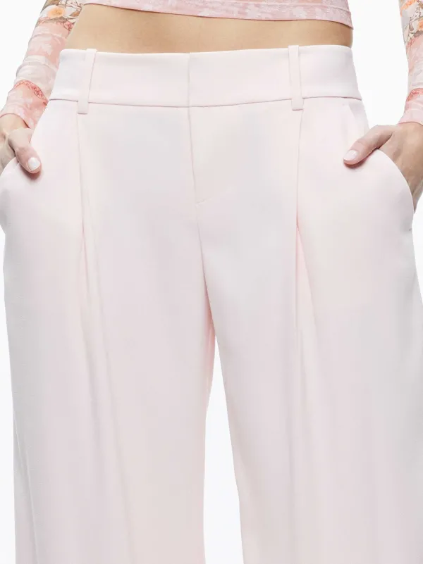 Alice and Olivia Eric Low Rise Pant-Women Pants