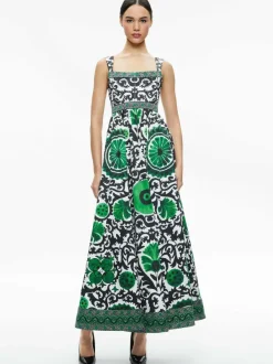 Alice and Olivia Guinevere Maxi Dress-Women Dresses