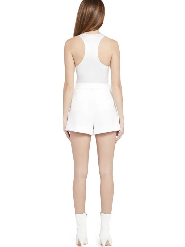 Alice and Olivia Harmon Racerback Slip Tank-Women Tops