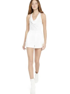 Alice and Olivia Harmon Racerback Slip Tank-Women Tops