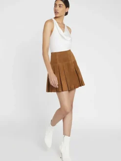 Alice and Olivia Harmon Racerback Slip Tank-Women Tops