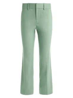 Alice and Olivia Janis Low Rise Cropped Flare Pant-Women Pants
