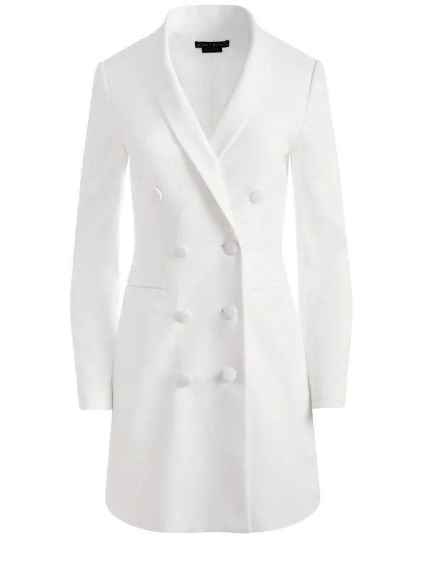 Alice and Olivia Kyrie Tuxedo Dress-Women Dresses
