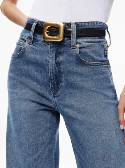 Alice and Olivia Letty Buckle Belt-Women Accessories