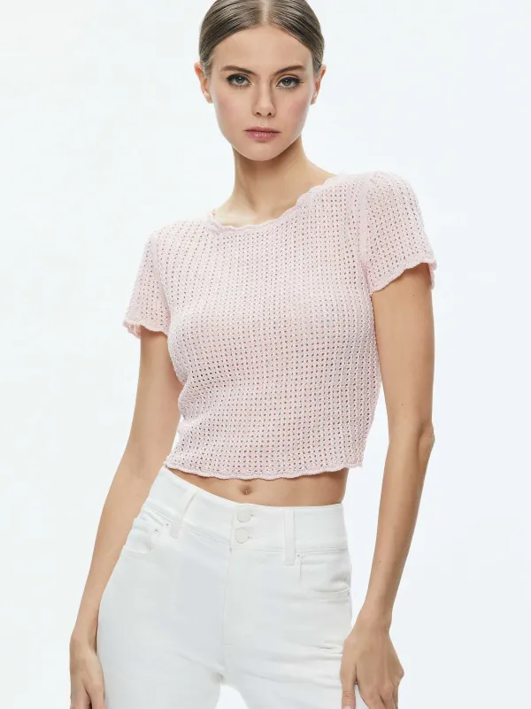 Alice and Olivia Maryam Pullover-Women Tops