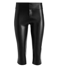 Alice and Olivia Olivia Low Rise Vegan Clam Digger Pant-Women Pants
