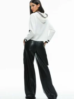 Alice and Olivia Oscar Staceface Hoodie-Women Sweaters