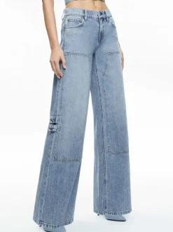 Alice and Olivia Painter Jean-Women Pants