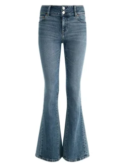 Alice and Olivia Stacey Godet Bell Flare Jean-Women Pants