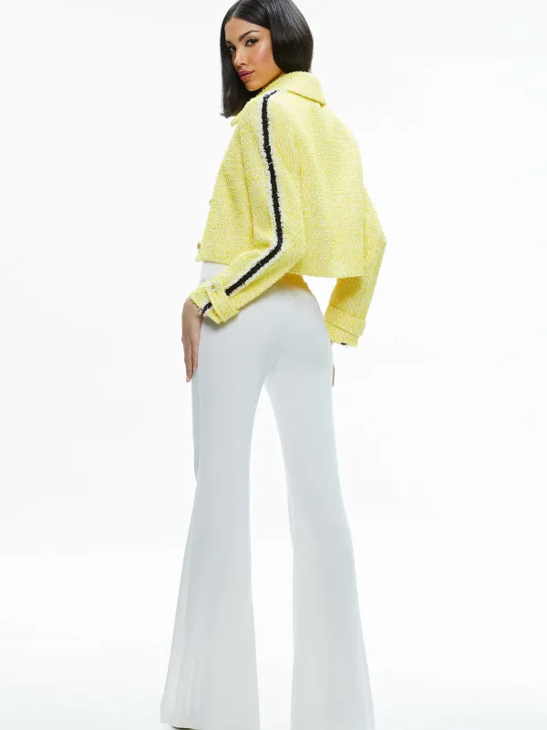 Alice and Olivia Tammy 50S Style Jacket-Women Jackets + Coats