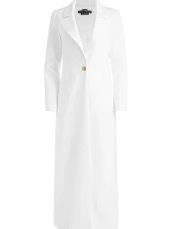Alice and Olivia Theo Notch Collar Coat-Women Jackets + Coats
